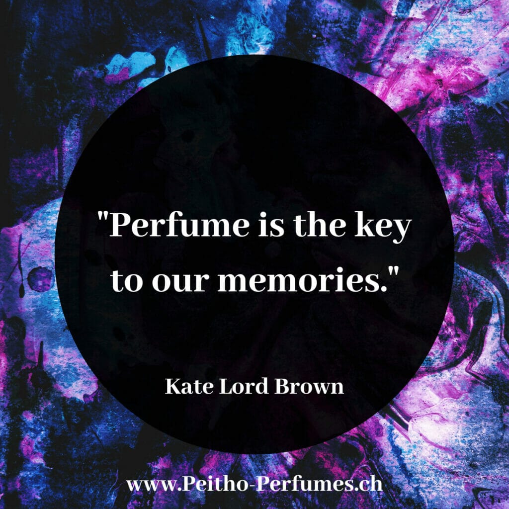 perfume is the key to our memories